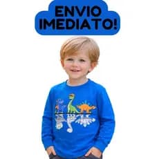 Camisetas Manga Longa Masculina Estampas Variadas Roupa De Inverno Menino Cores Sortidas Do 1 Ao 3