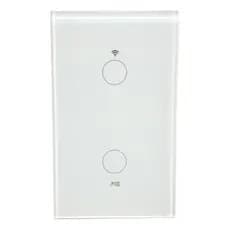 Interruptor Inteligente Pix 2 Botões Touch Alexa Modulo 2