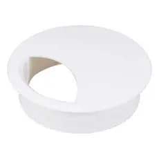 Acabamento Moveis Passa Fio Tapa Furo Redondo 46mm Branco