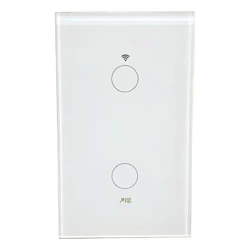Interruptor Inteligente Pix 2 Botões Touch Alexa Modulo 2