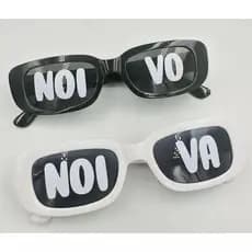 kit 2 Óculos De Sol Retro NOIVA NOIVO FRASE FORMA Casamento Festa