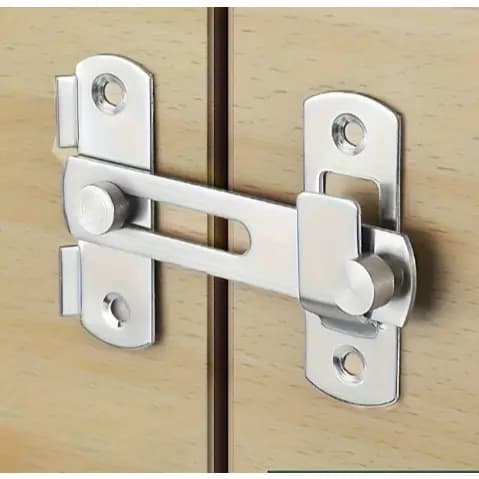 Trava de Porta Angular 180 º Modelo Reta - Segurança e Conforto com Design Moderno