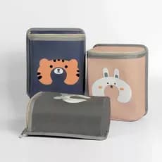 Bolsa caixa térmica Cooler infantil Banco Carro Viagem Suspensa Prende no Banco Férias