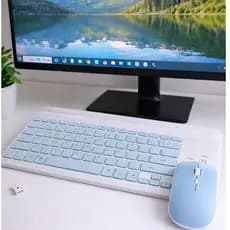 Kit Teclado e Mouse Sem Fio  Slim bluetooth  | USB Para PC Notebook