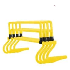 Kit 4 Barreira Ajustável Treinamento Funcional 4 Alturas PVC Agilidade Salto JustGoFit