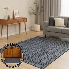 Tapete 1,5x2,0 Moderno Geométrico Promoção Imperdível Ideal para PETS