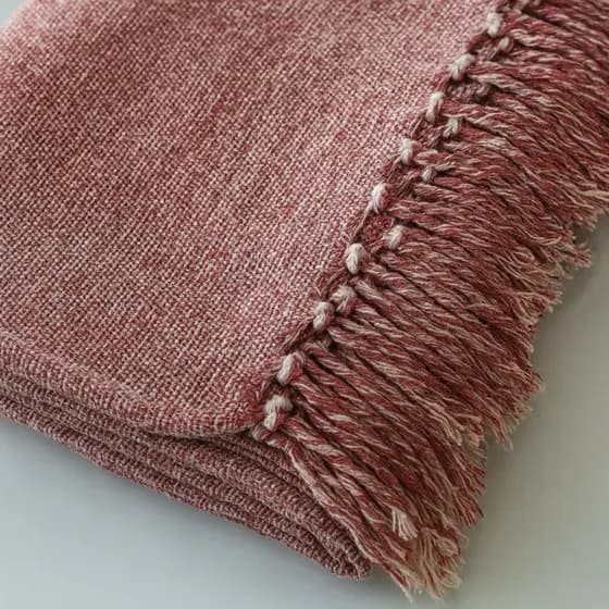 Manta Decorativa Premium de Algodão 240x180cm para Sofá e Sala