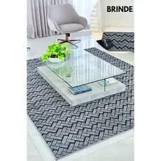 Tapete Moderno para Sala Quarto Hall Escritório Vários Tamanhos  + 1 BRINDE Sala (várias estampas)