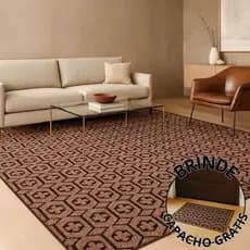Tapete Sala 2x3m Moderno Decoração + 1 Brinde Várias Estampas