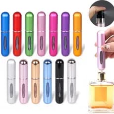Perfume atomizador portátil recipientes cosméticos líquidos viajando mini álcool perfume garrafas recarregáveis vazi 5ml