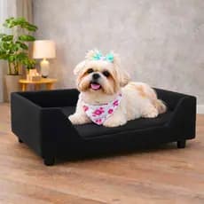 *PROMOÇÃO* Cama Caminha Pet 60X40cm Para Cachorro Lavavel Nina de porte Médio Pequeno Luxo Moderno