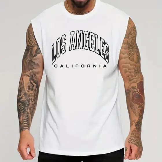 Camiseta Regata Oversized Masculina StreetWear Academia Sport Cores Novas Lançamento