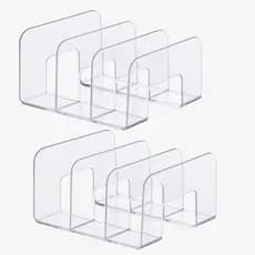 Organizador Separador Acrílico Cristal multiuso 3mm Sapatos Bolsas Livros Itens