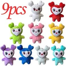 10cm Lovely Twice Plush Toys Animais TWICE Momo Doll Chaveiro Pingente Keybuckle Presentes Para Crianças