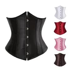 Modelador De Cintura Espartilho Cinto Corset  Feminina Gótico corselet espartilho com elástico Das Mulheres Roupa Íntima