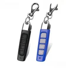 Kit1/2 Controle Remoto Compatível com Porta de Garagem Eletrônica 433Mhz para PPA, JAREN, GENNO OMEGASAT QARF