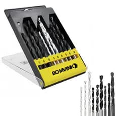 Jogo de Brocas Para Metal Madeira concreto 5 6 8 mm