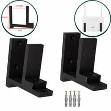 Suporte de Parede para Roteador Modem Ajustável Universal Até 6cm