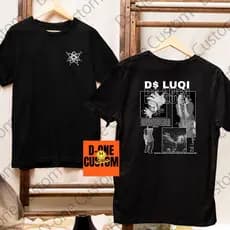 Camisa Camiseta D Luqi Artista Nacional Estilo Underground Rapper Quebrada Show Frase Estampada