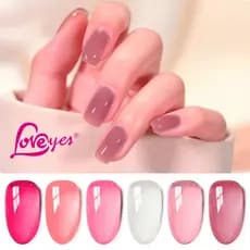 Kit Especial 3 Géis Modelagem Unhas Sculping Loveyes Gel 36g Light Led/Uv Builder Gel