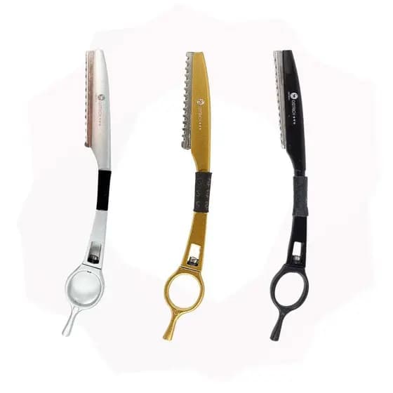 Navalha Barbeador rotativo de segurança, máquina de cortar cabelo cabeleireiro, desbaste, ferramentas de estilo.