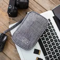 Bolsa De Armazenamento De Cabo De Dados Digital Multifuncional para Viagem