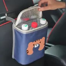 Bolsa Térmica Portátil para Carro – Lancheira Impermeável com Estampa Fofa
