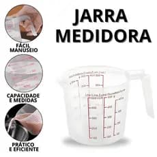 Copo Medidor De Cozinha Jarra Medidora De Plástico Copos De Medida  Dosador Receitas Utensílios