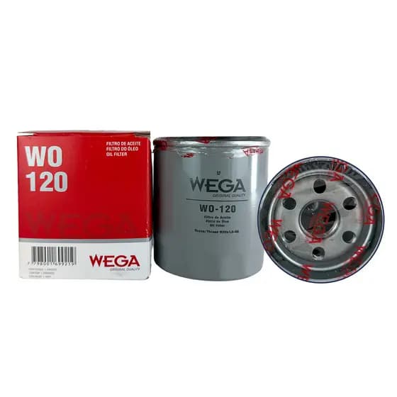 FILTRO DE OLEO MOTOR CARRO WEGA WO120 PREMIUM QUALIDADE ORIGINAL