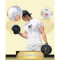 camiseta camisa Camiseta Dry Fit Aranha | Morcego | Berzerk academia Camisa de Academia Treino estampas Geek Anime