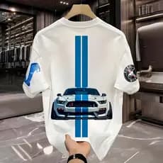 Camiseta Masculina Shelby GT T-shirt 100% Algodão Street Wear camisa