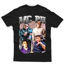 Camiseta Camisa Blusa Unissex Algodão Cantor Funk MC PH Lançamento camisa