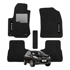 Kit de tapetes 5 peças específico 2008 2013 14 15 ... 22 23 2024 Carpete Preto