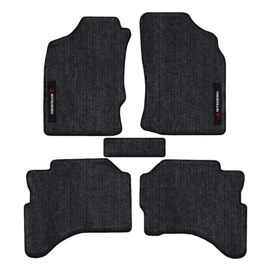 Kit de tapetes 5 Pçs  Especifico Carpete  Carro L200 Triton 2000/17 Res