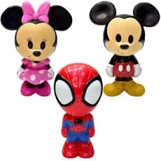 Garrafa Mini Infantil 3d com Canudo Disney