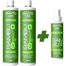 Kit Progressiva Orgânica de Bambu 🎋 Com Óleo De Argan | Phyto Liss 300ml