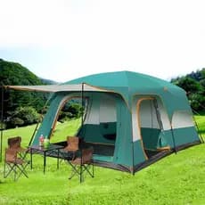 Barraca Camping Acampamento 4-12 Pessoas Impermeavel Familiar Grande