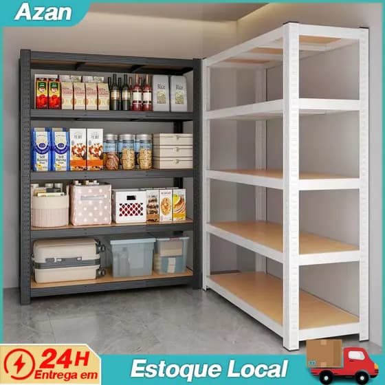 Estrutura de aço sem parafusos prateleira de metal ajustável para serviços pesados prateleira de armazenamento para casa