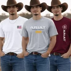 Kit 3 Camisetas Masculina Country Camisa Homem Rodeio Texas Agronomia Blusa Peao