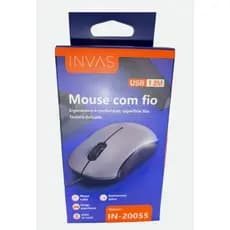 Mouse USB com Fio Inova