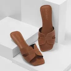 Rasteira Feminina Flat H Sandália Moda Rasteirinha Verão Tendência Dia a Dia Blogueira Original