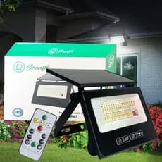 Refletor Solar Granfei Led 200w e 400w Placa Prova Dágua Dobrável Ajustável SOU