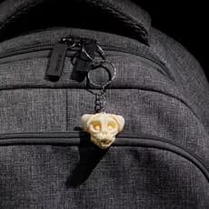 💀 Chaveiros Crânio 3D – Ousadia e Estilo no Seu Bolso!
