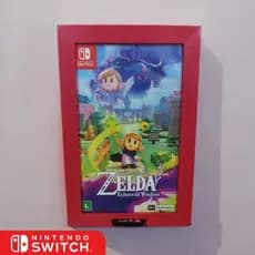 Moldura Porta Jogo Nintendo Switch | Quadro Gamer Decorativo com Espaço para Cartucho