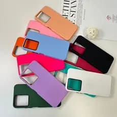 Capa Capinha premium Xiaomi 13 lite 13T Pro 14 Pro M4 Pro 4G 5G Capa de Silicone de Veludo Premium