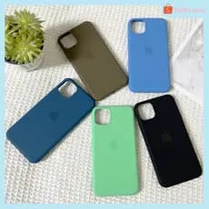 Capas de celular de estilo original para iPhone 11 12 13 14 Plus Pro Max feitas de silicone líquido de qualidade
