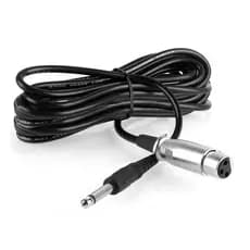 Cabo De Microfone Profissional P10 mono Para Fêmea XLR 5m Original