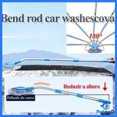 Escova de carro Mop De Limpeza Microfibra Com Alça De Extensão Lavável