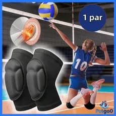 Joelheira Protetoras Esponja Respirável Dança Vôlei Basquetebol Conforto Máximo Treinamento Unisex