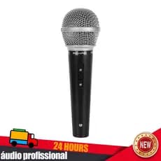 Microfone Portátil Com Fio Para Alto-Falante De Karaokê